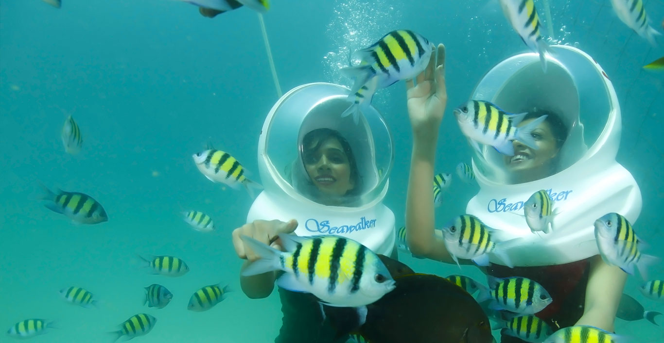 Under Water Seawalk in Andaman