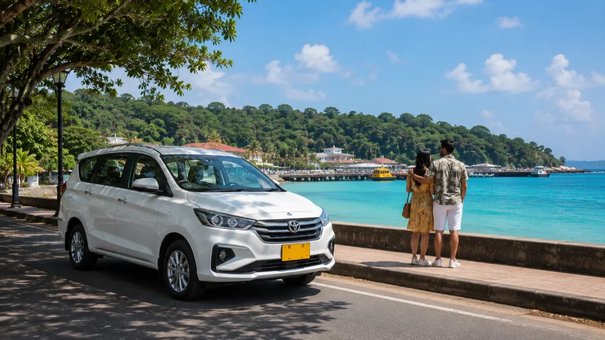 5 Days Port Blair, Havelock & Baratang Car Rental Package