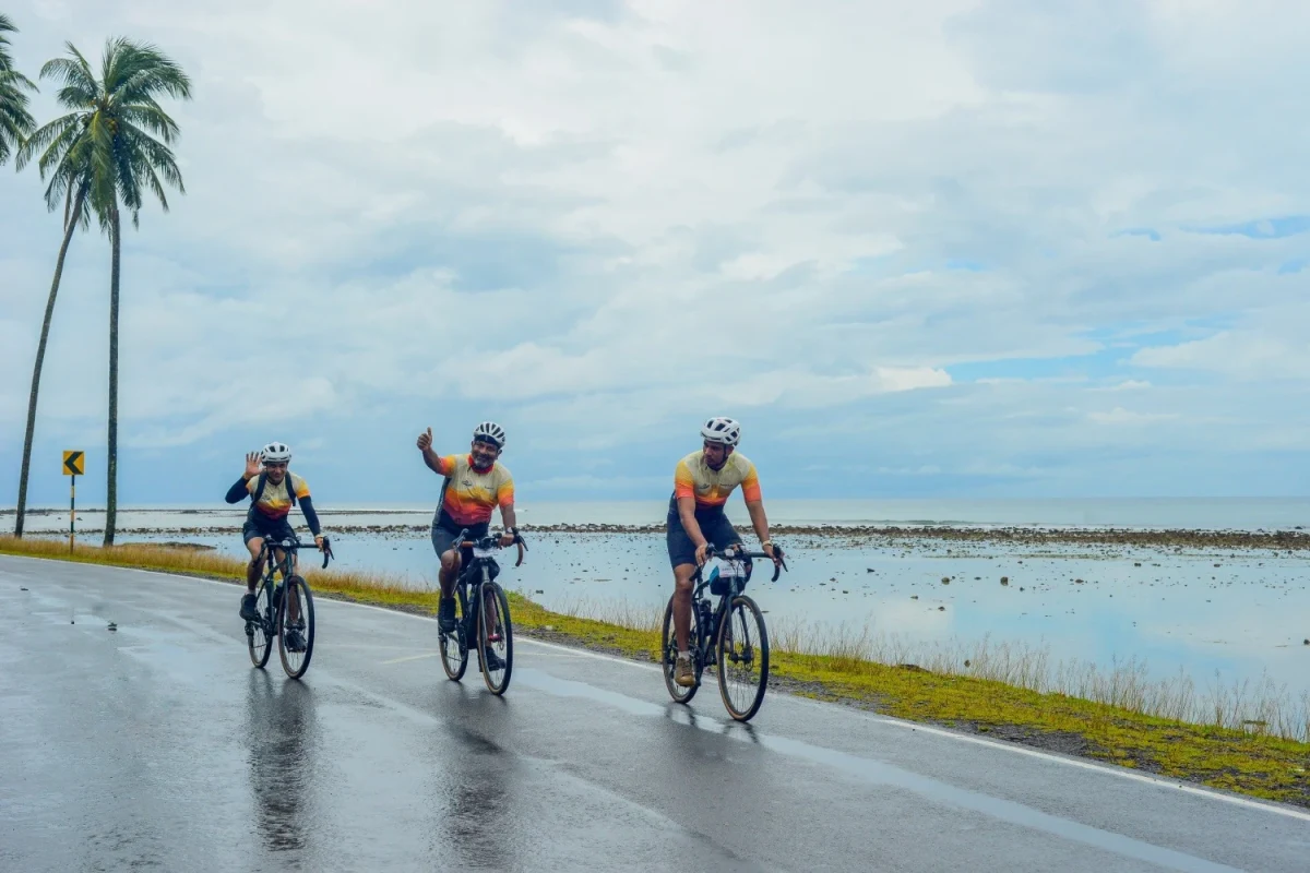 Cycling around Neil Island, Andaman