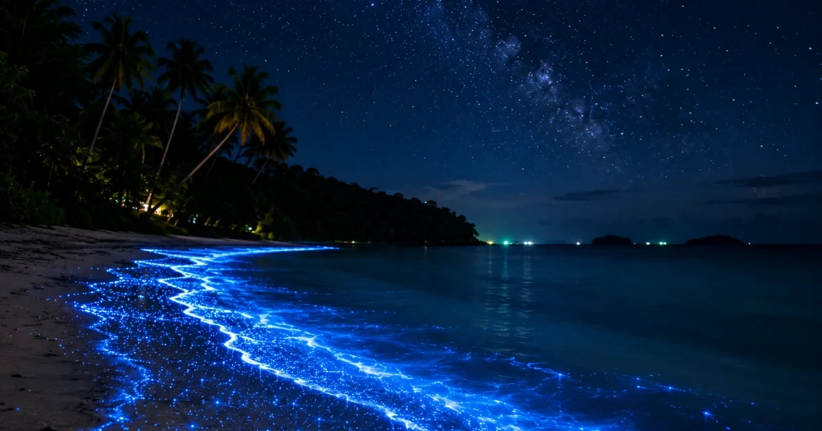 Bioluminescence in Andaman Islands