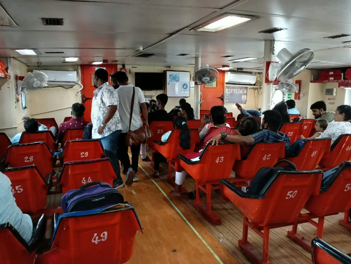 Government ferry seats