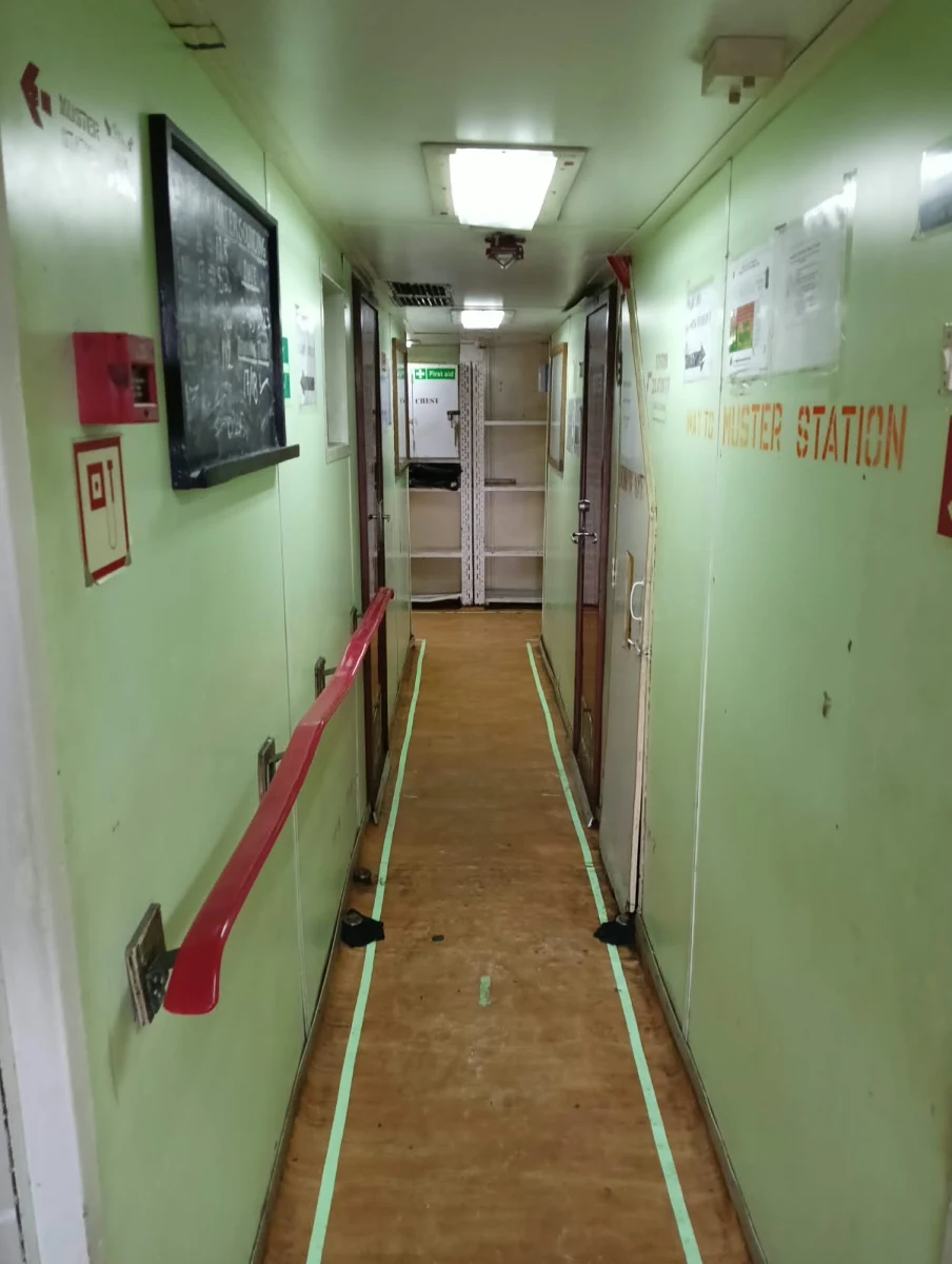 Government ferry walkway