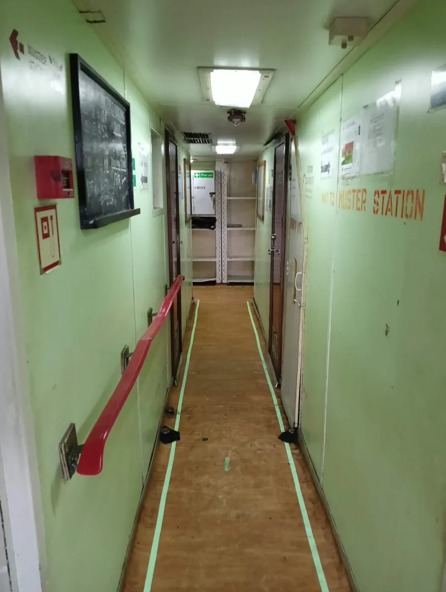 Government ferry walkway