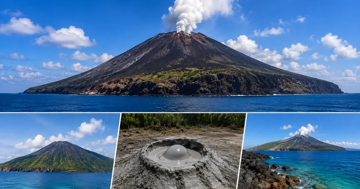 Volcanoes in Andaman: Exploring India's Only Active Volcano and the Famous Mud Volcanoes
